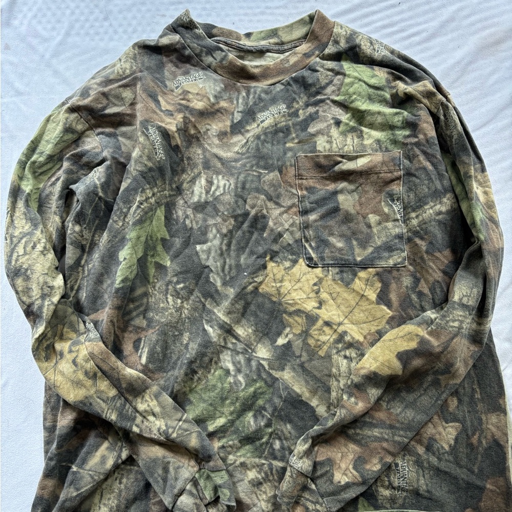 Men's Camouflage Long Sleeve Shirt